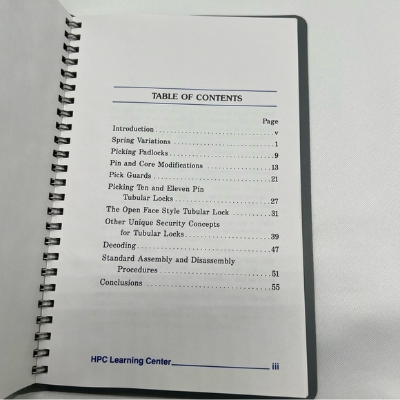 5 Locksmith Education HTC Learning Center Steve Spiwak Books - Picture 8 of 12